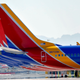 Grounded Boeing 737 Max jets at Pheonix’s Sky Harbor International Airport on March 14, 2019.